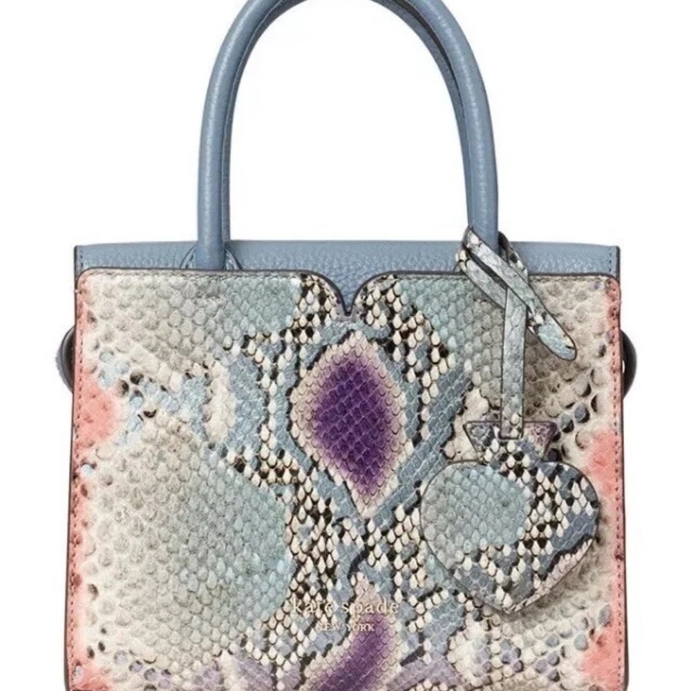 Kate Spade Blue and Purple Satchel